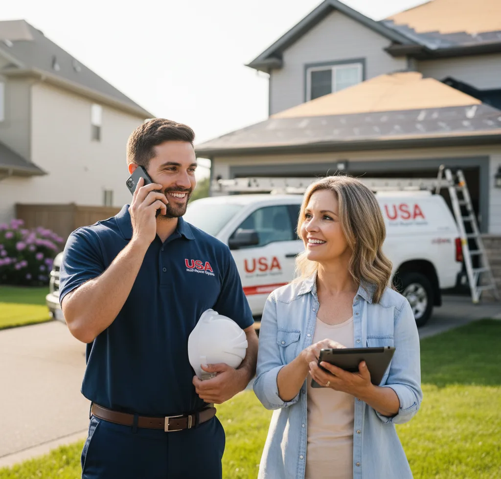 USA Roof Repair Experts customer support in Theodore